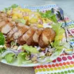 Asian Pork Tenderloin and Pineapple Salad