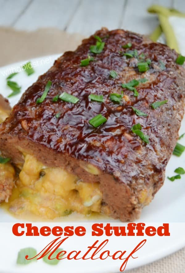 Cheese Stuffed Meatloaf