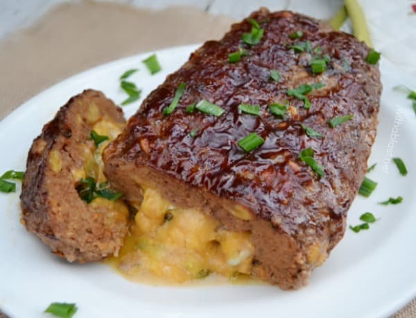 Cheese Stuffed Meatloaf