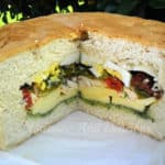 Chicken and Peppers Picnic Loaf