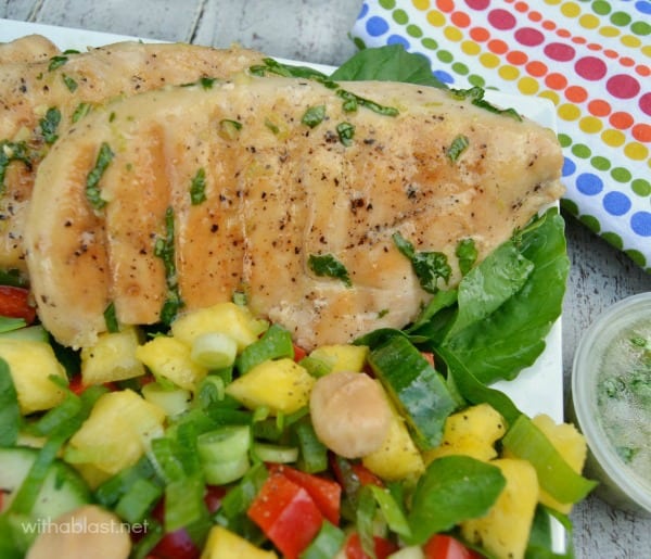 Chicken and Pineapple Rice Salad