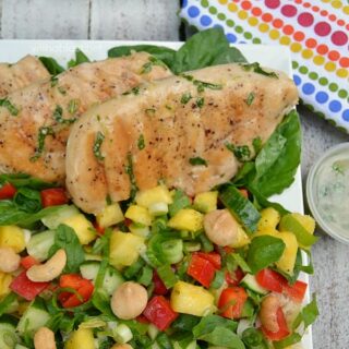 Chicken and Pineapple Rice Salad