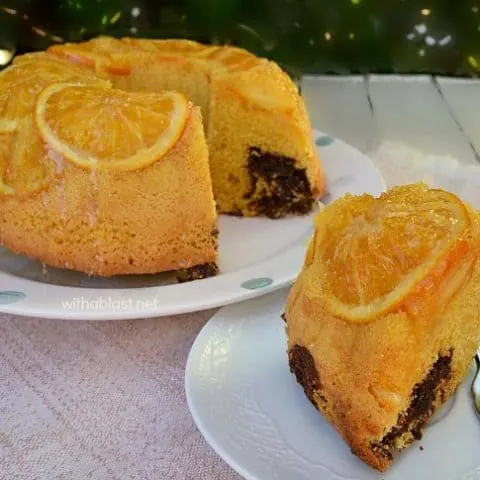 Chocolate Orange Marble Cake
