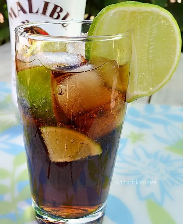 Malibu Coco-Cooler is so refreshing and tropical - Bring the island taste to you with this quick and easy cocktail recipe and celebrate Summer the tropical way !
