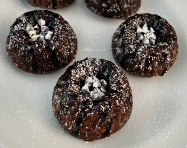 Mini Mexican Chocolate Bundts