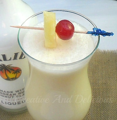 Pina Colada is a delicious tropical cocktail ~ enjoy as is, or try the non-alcoholic version ! 
