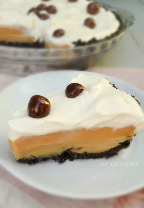 Chocolate Caramel Cream Pie