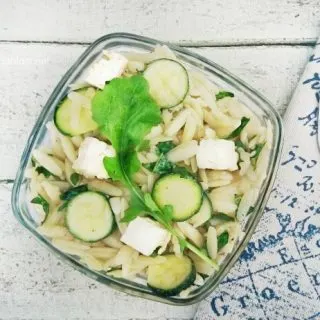 Green Orzo Salad