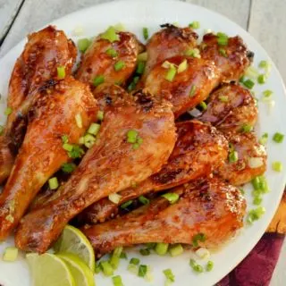 Honey Garlic Sriracha Drumsticks