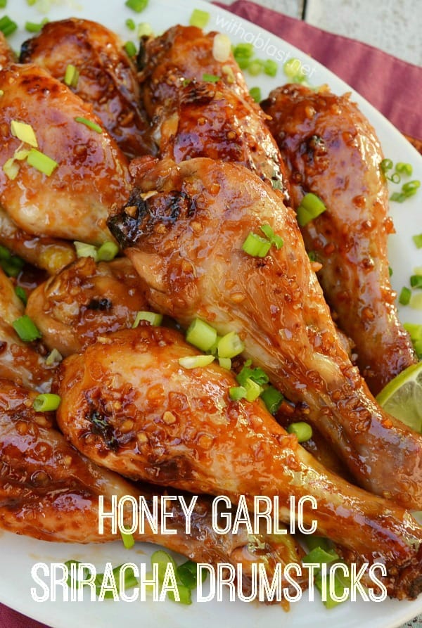 Honey Garlic Sriracha Drumsticks