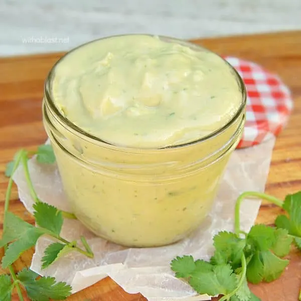 5 Minute Avocado Dip or Dressing