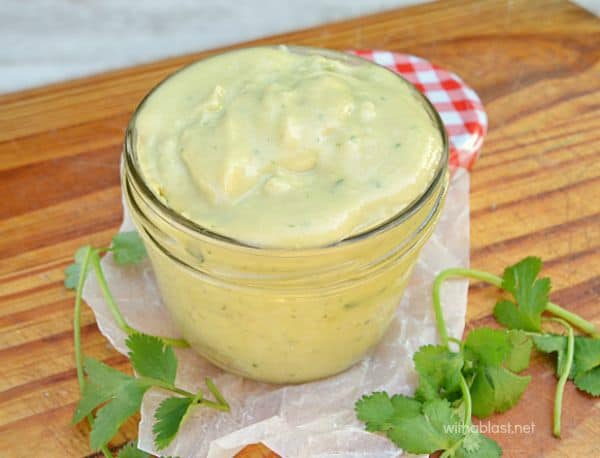 5 Minute Avocado Dip or Dressing