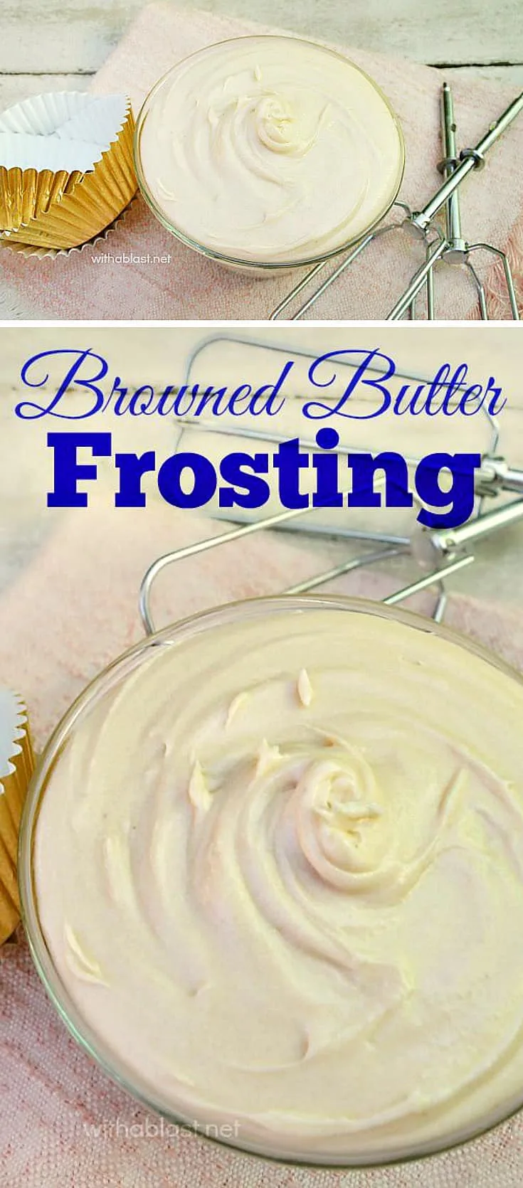 How to make the most delicious Browned Butter Frosting ! If you have never tasted (or made this) now is the time to start - a must have recipe, especially for Fall desserts #Frosting #FrostngRecipe #FallFrosting #BrownedButterFrosting #IcingRecipe #FallIcingRecipe