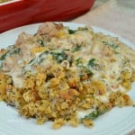 Crunchy Chicken Florentine