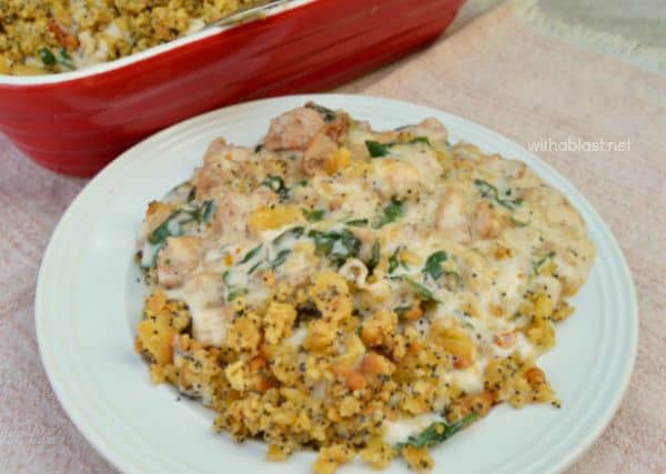 Crunchy Chicken Florentine