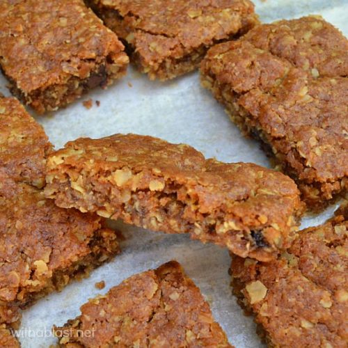 OldFashioned Oatmeal Bars With A Blast