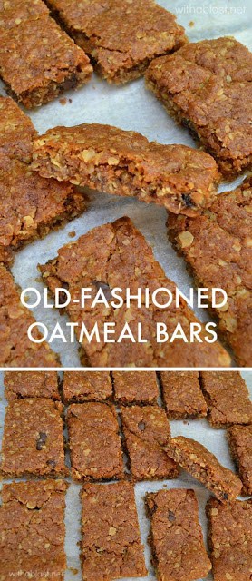 Old-Fashioned Oatmeal Bars