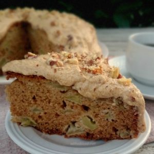 Apple Cake with Maple Cream Cheese Frosting