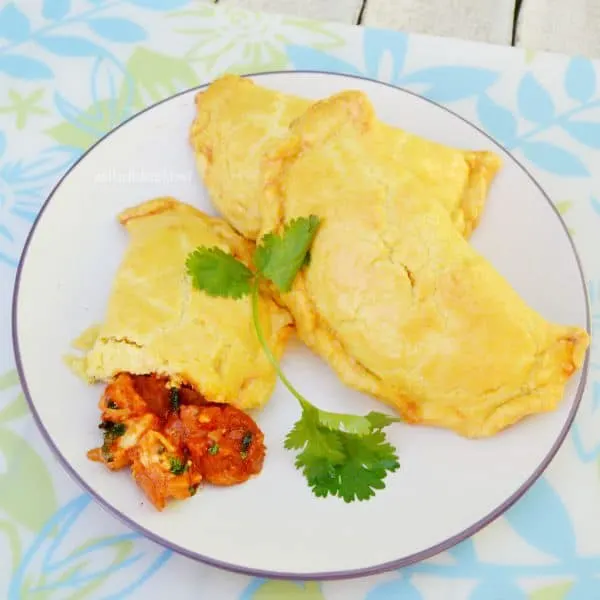 Chicken Chorizo and Cilantro Empanadas