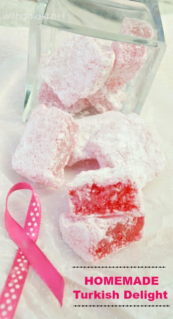 Soft, chewy homemade Turkish Delight is easier to make than you think !
