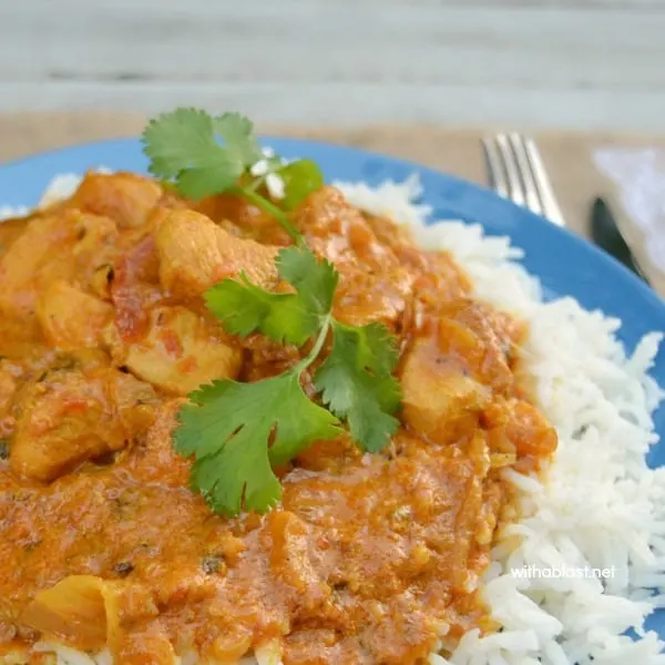 Spicy Butter Chicken is the best spicy Chicken we have ever had and so easy to make too ~ Perfect comfort food for the whole family !