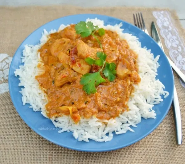 Spicy Butter Chicken is the best spicy Chicken we have ever had and so easy to make too ~ Perfect comfort food for the whole family ! Spicy Butter Chicken is the best spicy Chicken we have ever had and so easy to make too ~ Perfect comfort food for the whole family !