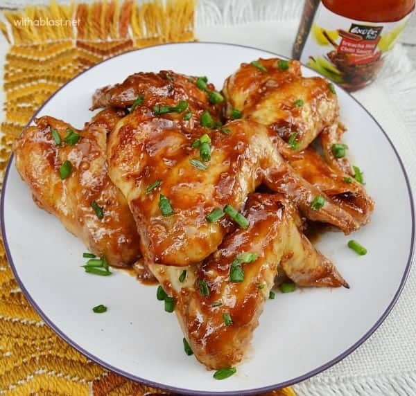 Sticky Honey Chicken Wings