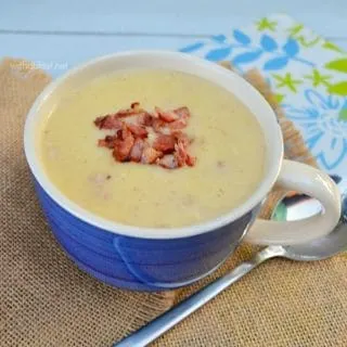 Potato Bacon and Leek Soup