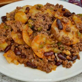 Chili Cowboy Casserole (Slow-Cooker)