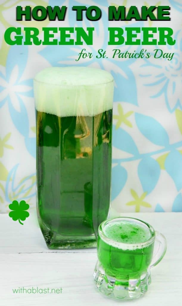 How To Make Green Beer (St Patrick's Day)