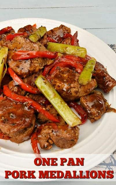 One Pan Pork Medallions