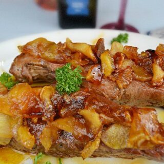 Pork Tenderloin with Caramelized Apple