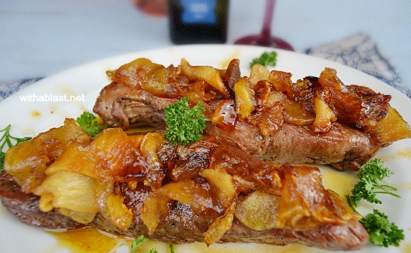 Pork Tenderloin with Caramelized Apple