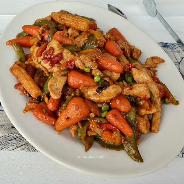 Quick, easy & perfect last minute dinner - Teriyaki Chicken Stir-Fry 