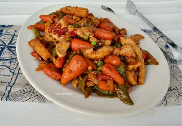 Quick, easy & perfect last minute dinner - Teriyaki Chicken Stir-Fry 