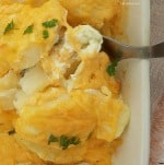 Cheesy Buttermilk Potato Casserole