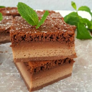 Magic Chocolate Custard Cake