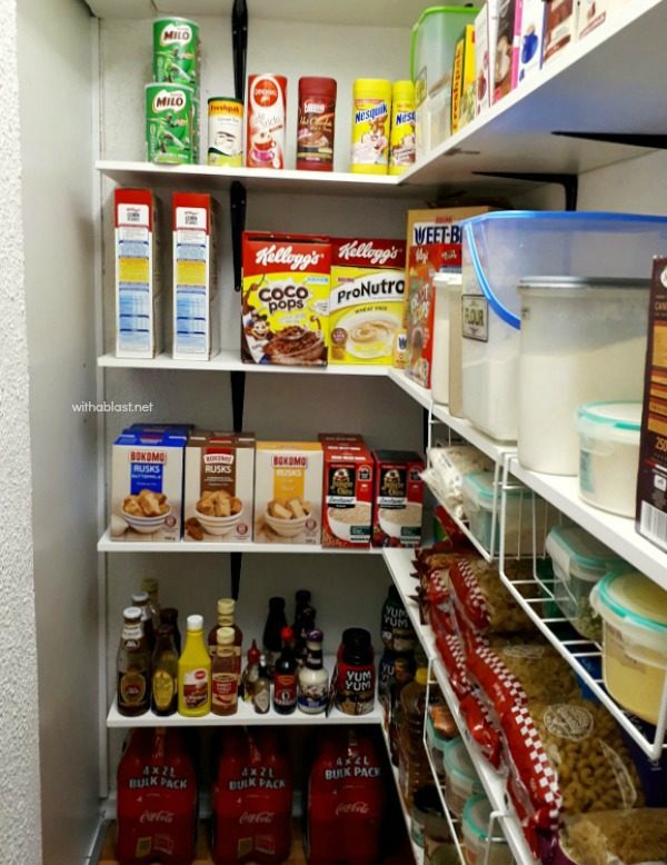 Walk-In Pantry From "Stolen" Space