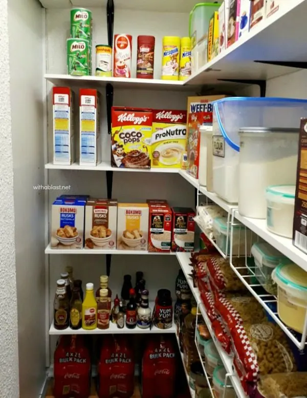 Walk-In Pantry From "Stolen" Space