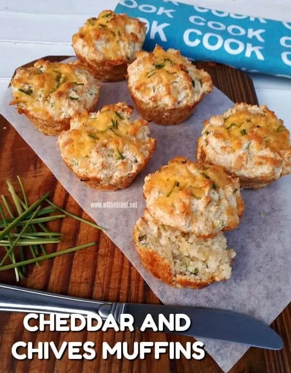 Cheddar and Chives Muffins