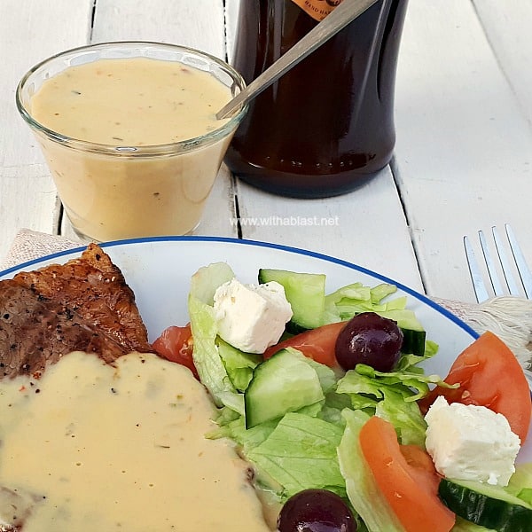 Tired of your old Steak sauces ? This Amarula Cream Sauce is perfect for Steaks !