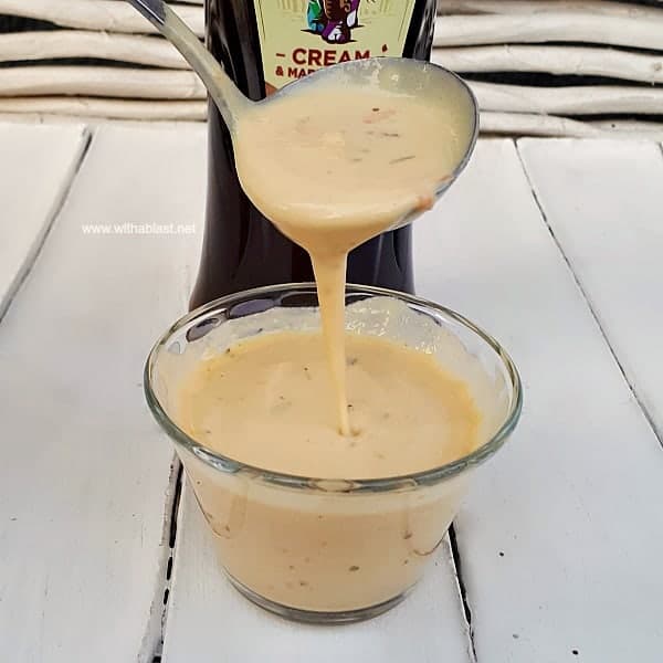 Tired of your old Steak sauces ? This Amarula Cream Sauce is perfect for Steaks !