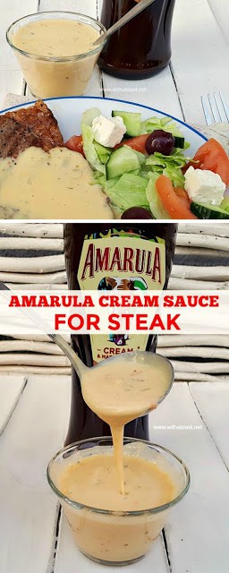 Tired of your old Steak sauces ? This Amarula Cream Sauce is perfect for Steaks !