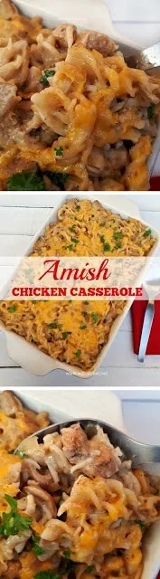 You have to try this Amish Chicken Casserole ! Economical and delicious (as all Amish recipes tend to be !)
