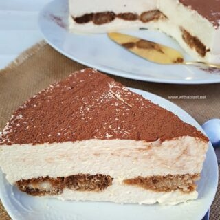 Tiramisu Cheesecake No-Bake