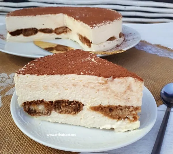 Most decadent ! The creamiest Tiramisu Cheesecake ever and requires the minimum prepping !