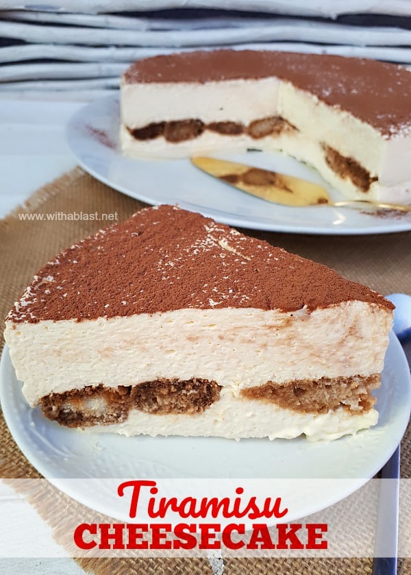 Most decadent ! The creamiest Tiramisu Cheesecake ever and requires the minimum prepping !