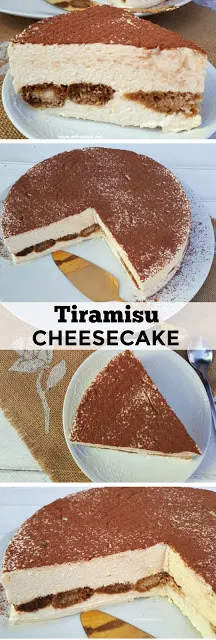 Most decadent ! The creamiest No-Bake Tiramisu Cheesecake ever and requires the minimum prepping !