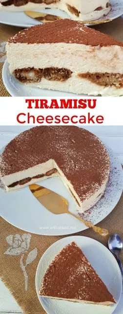 Most decadent ! The creamiest No-Bake Tiramisu Cheesecake ever and requires the minimum prepping !