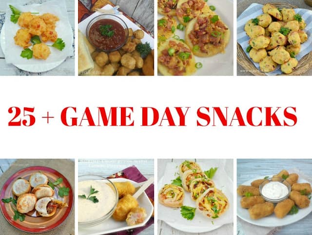 25+ Game Day Snacks